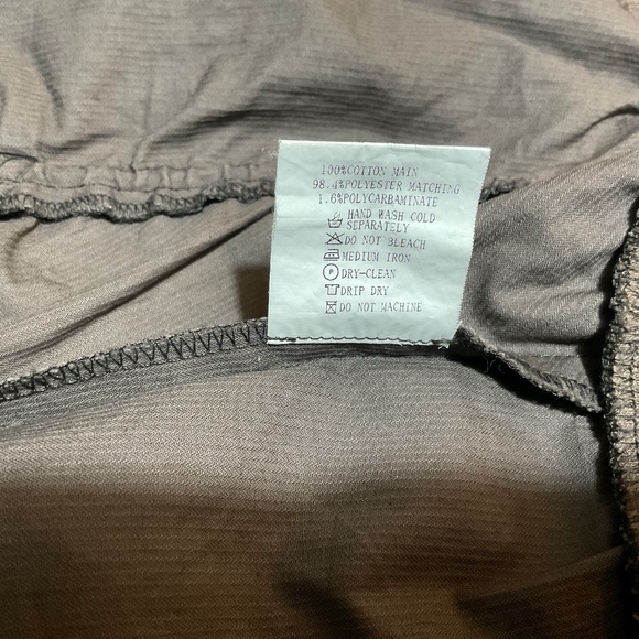 Casual zip up, mid sleeve cotton jacket, women’s size small - Picture 7 of 9